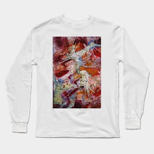 Sea Dragon Watercolour Long Sleeve T-Shirt